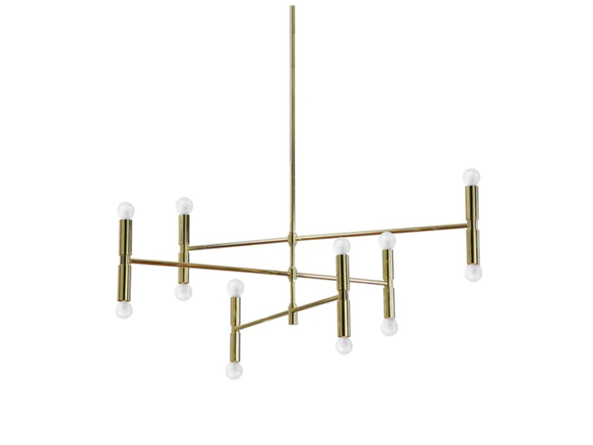 Axis Gold Finish Metal - Ceiling Fixture
