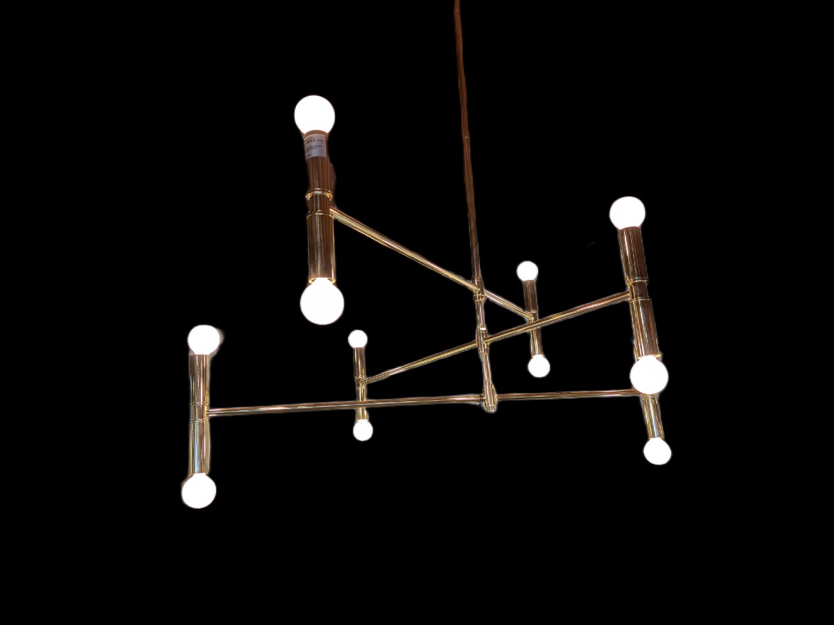 Axis Gold Finish Metal - Ceiling Fixture - Image 2