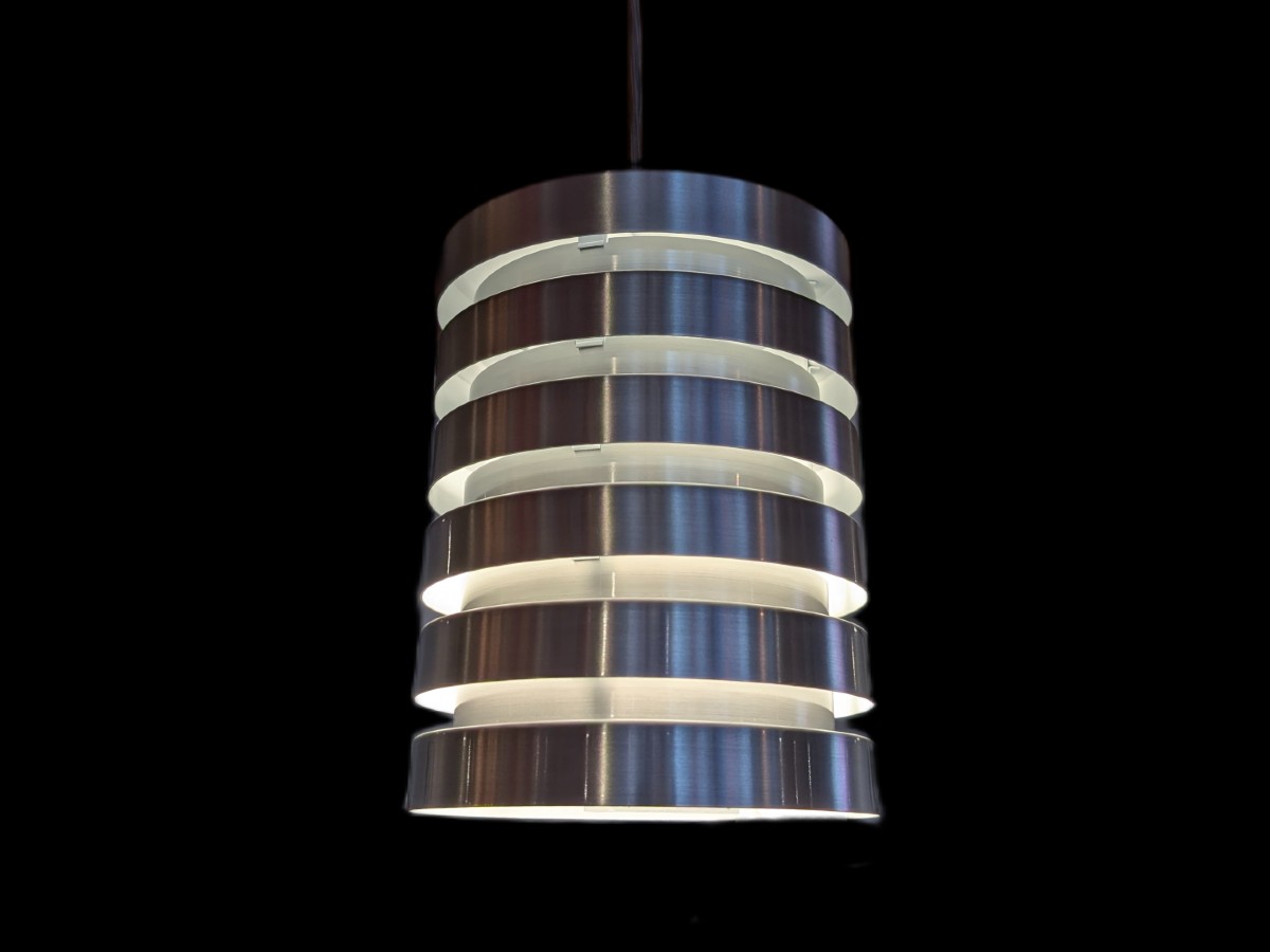 Cylinder- Aluminum-white Metal - Ceiling Fixture - Image 3