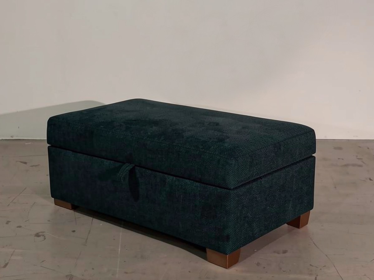 Stom Custom Storage Rectangular Ottoman - Nirvana Dragonfly - Image 2