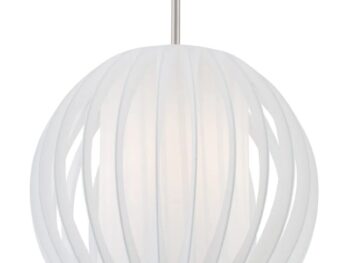 Globe- White Shade - Ceiling Fixture
