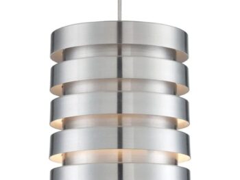 Cylinder- Aluminum-white Metal - Ceiling Fixture