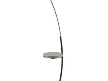 Floor Arc Lamp- Black