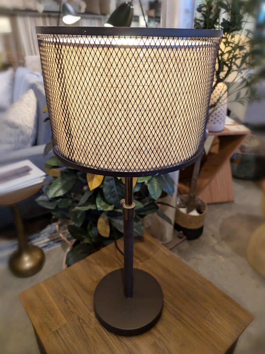 Coffee Gold- Metal Shade - Table Lamp - Image 2