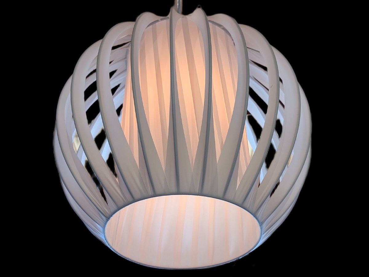 Globe- White Shade - Ceiling Fixture - Image 2