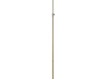 Antique Brushed Brass Metal - Floor Lamp