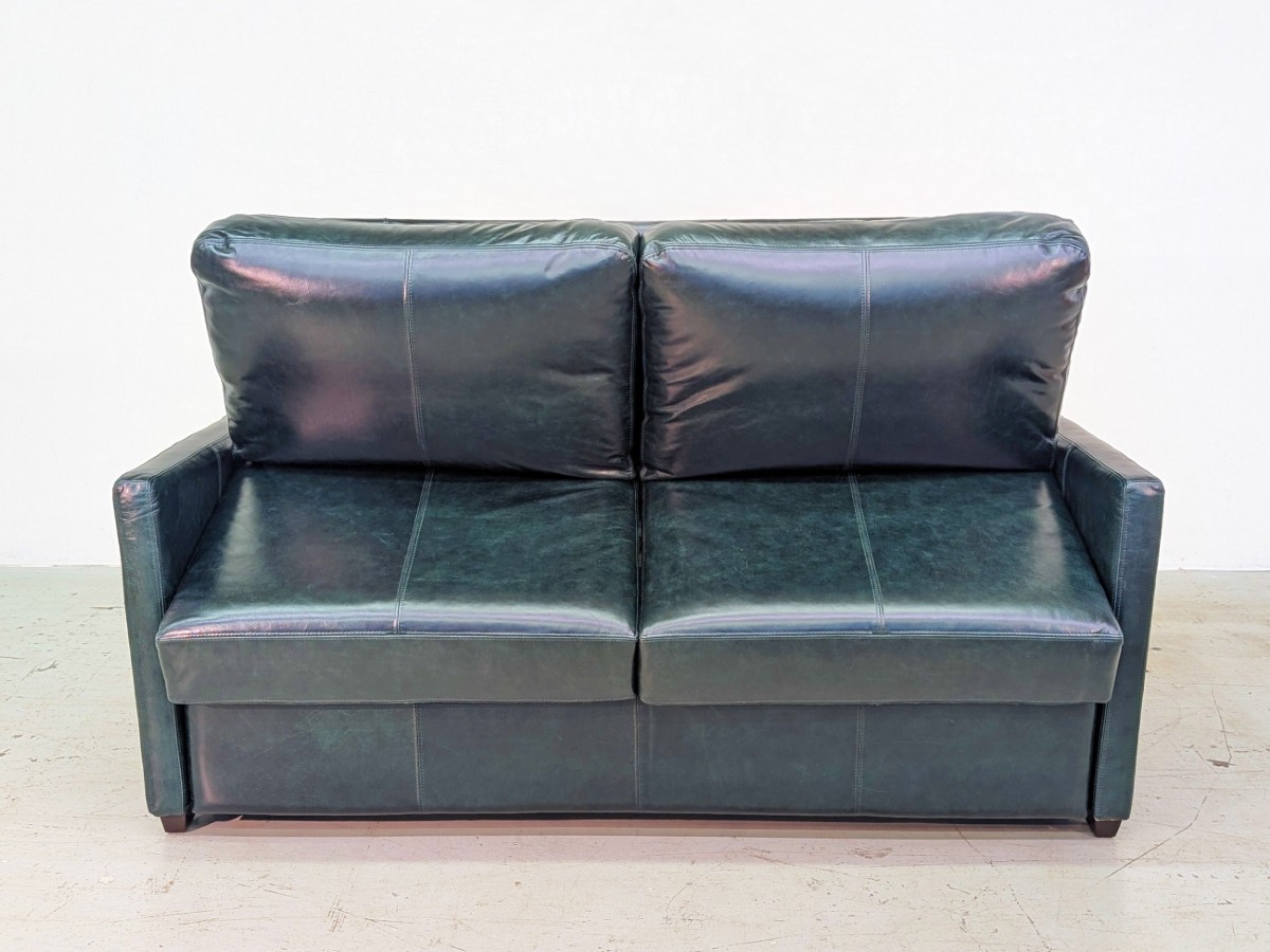 Lachlan-5 Double Sofa Bed - Genius Green - Image 2