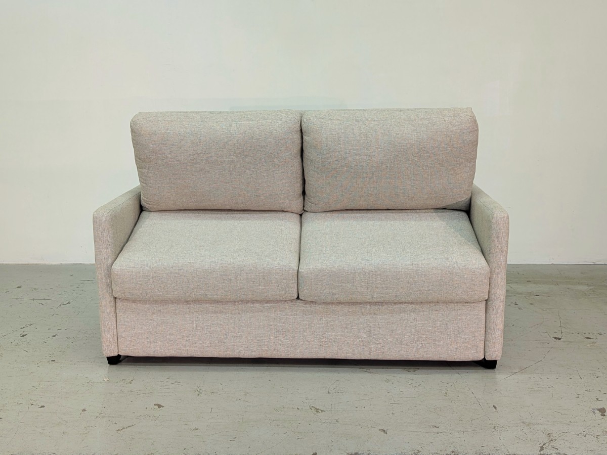 Lachlan-5 Double Sofa Bed - Hitec Sand - Image 2