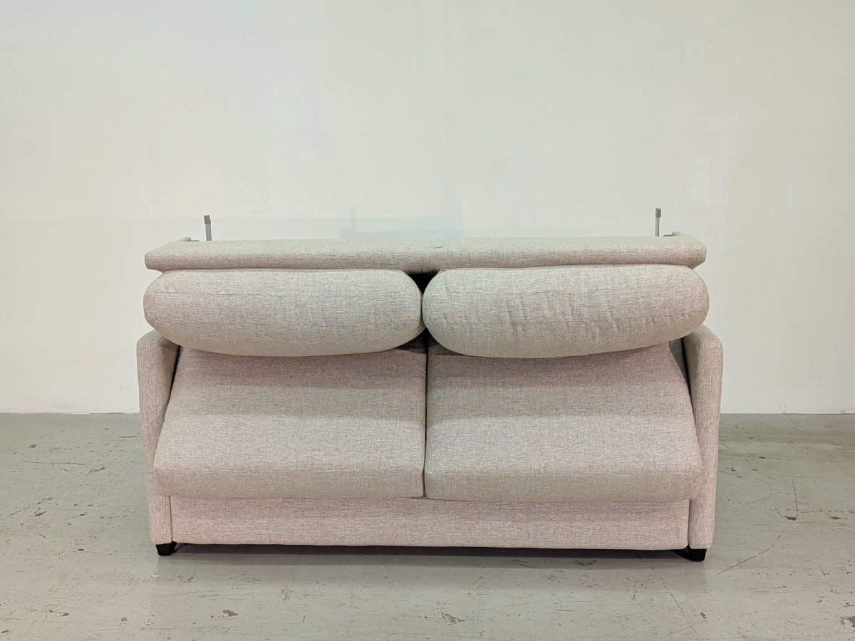 Lachlan-5 Double Sofa Bed - Hitec Sand - Image 3