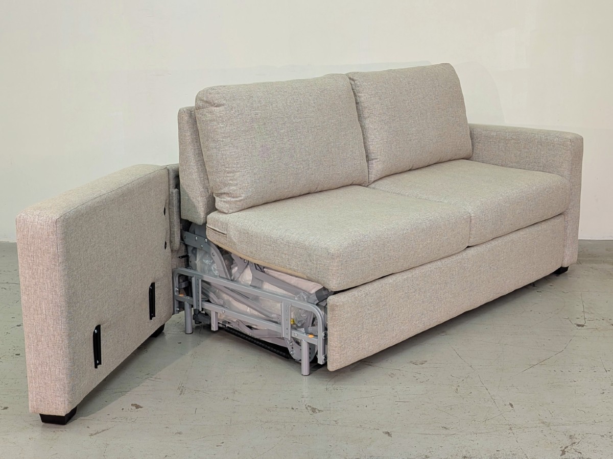 Lachlan-3 Queen Sofa Bed – Hitec Sand - Image 8