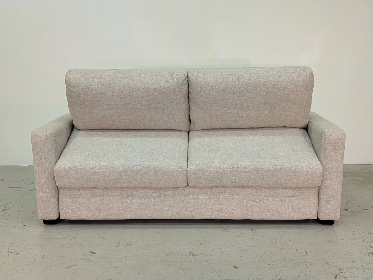 Lachlan-3 Queen Sofa Bed – Hitec Sand - Image 2