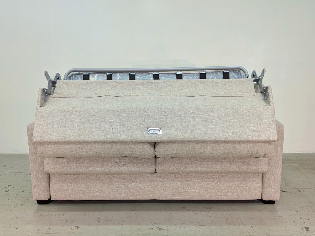 Lachlan-3 Queen Sofa Bed – Hitec Sand - Image 4