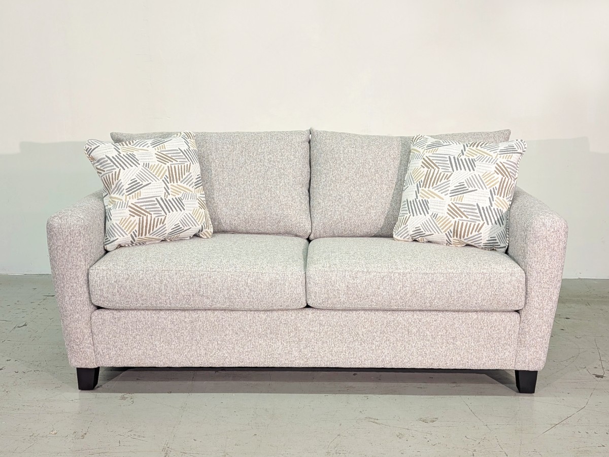 Dillon Condo Sofa - Sawyer Pebble