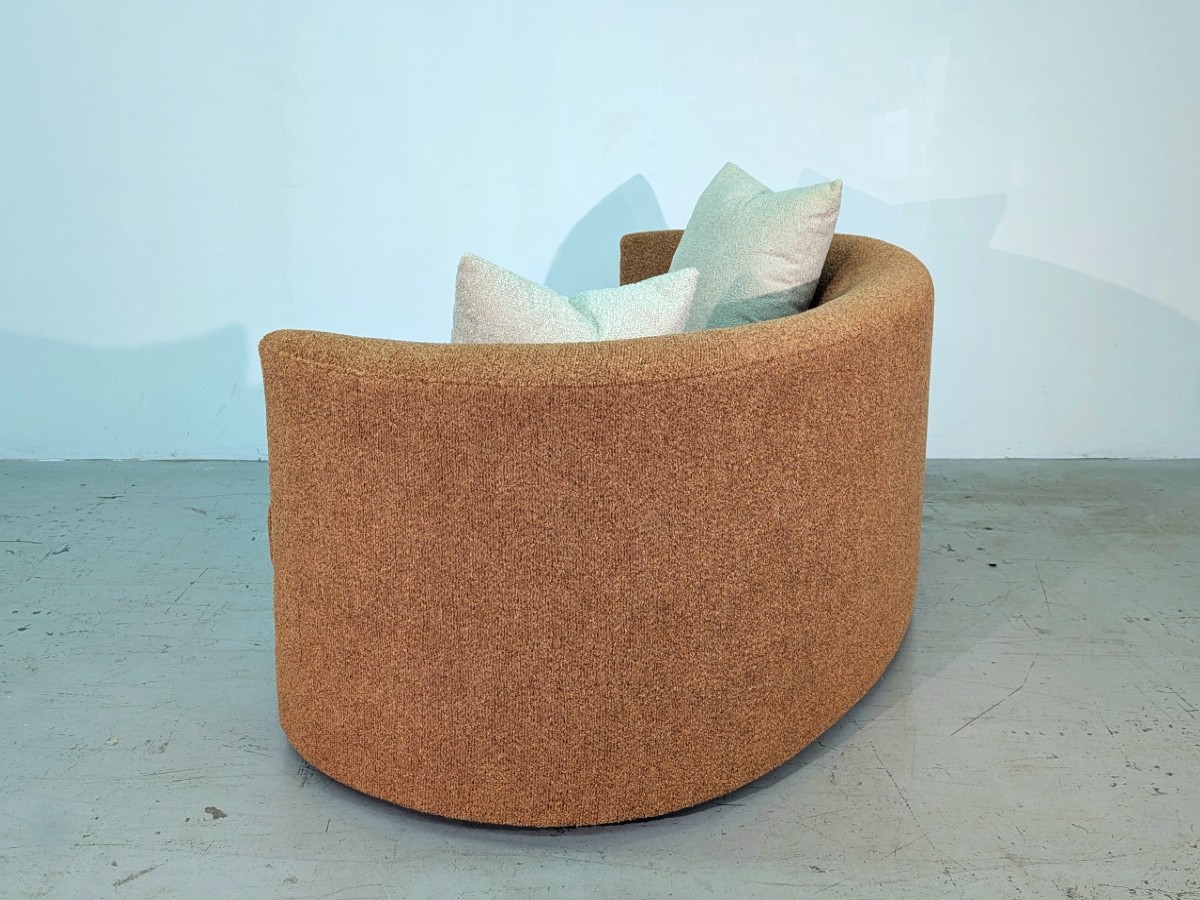 Ariel Condo Sofa – Clouseau Saffron - Image 4